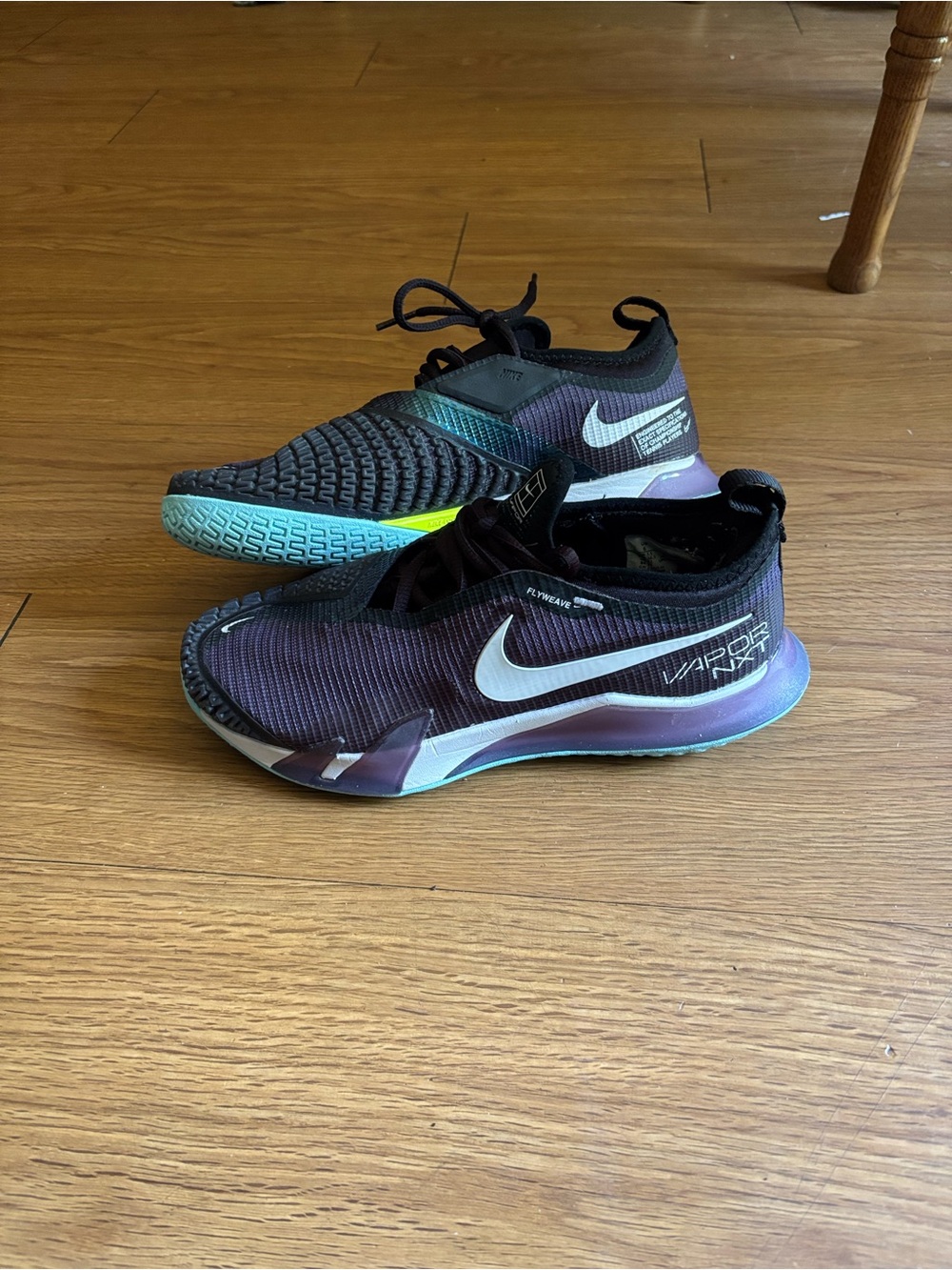 Nike court react vapor NXT “dark-raisin”